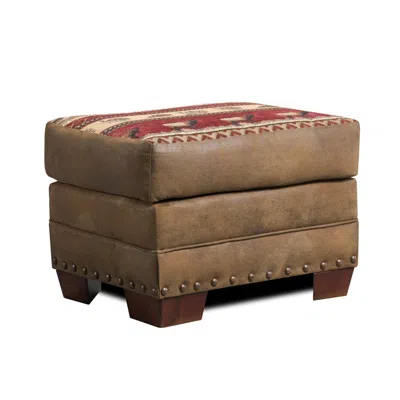 American Furniture Classics Sierra Lodge - Ottoman In Brown