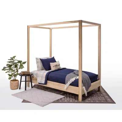 American Furniture Classics Twin Bed With Raised Platform