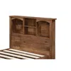 American Furniture Classics Twin Sized Mountain Oak Bookcase Headboard