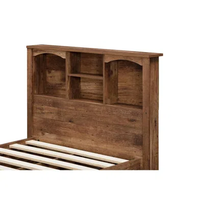 American Furniture Classics Twin Sized Mountain Oak Bookcase Headboard