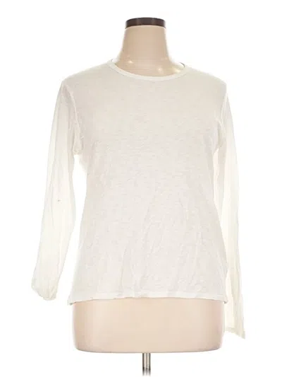 Pre-owned American Giant 3/4 Sleeve T-shirt In Ivory