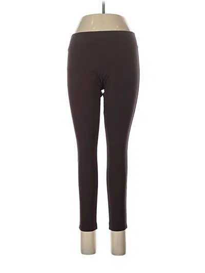 Pre-owned American Giant Active Pants In Burgundy