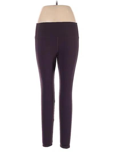 Pre-owned American Giant Active Pants In Purple