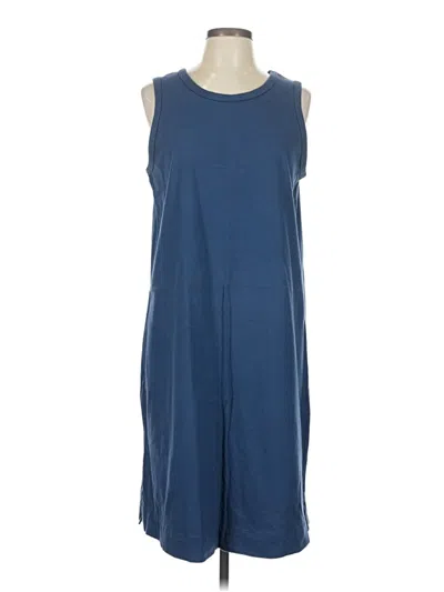 Pre-owned American Giant Casual Dress In Blue