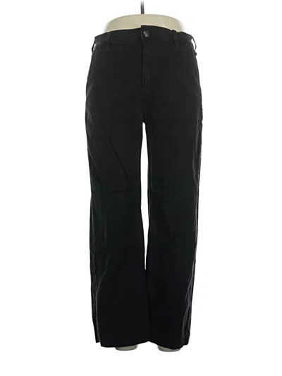 Pre-owned American Giant Casual Pants In Black