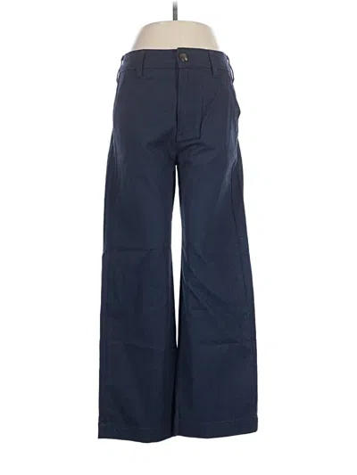 Pre-owned American Giant Casual Pants In Blue