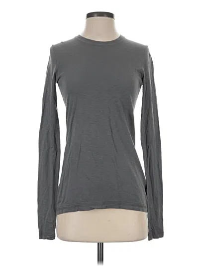 Pre-owned American Giant Long Sleeve Turtleneck In Gray