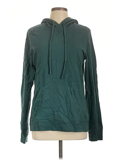 Pre-owned American Giant Pullover Hoodie In Teal