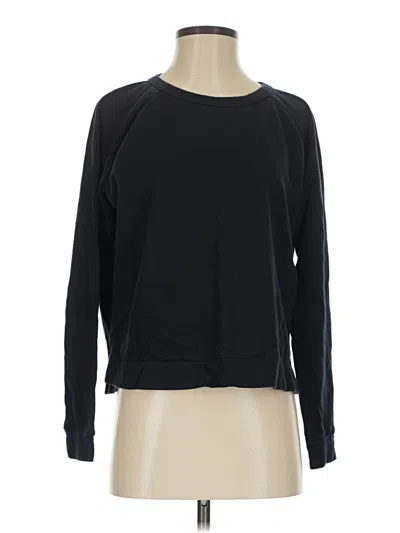 Pre-owned American Giant Pullover Sweater In Black