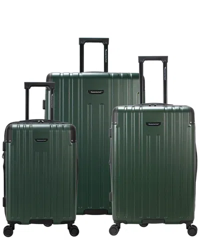 American Green Travel Expandable Forge 3-piece Hardside Expandable Spinner  Luggage Set