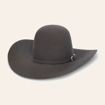 American Hat 10x Steel Gray Open Crown Cowboy Hat