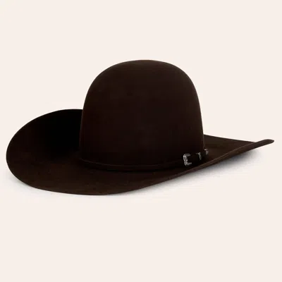 American Hat Co. Chocolate 10x Felt Cowboy Hat In Brown