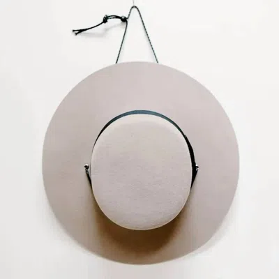American Hat Makers Women's Blondie Felt Boater Hat In Taupe