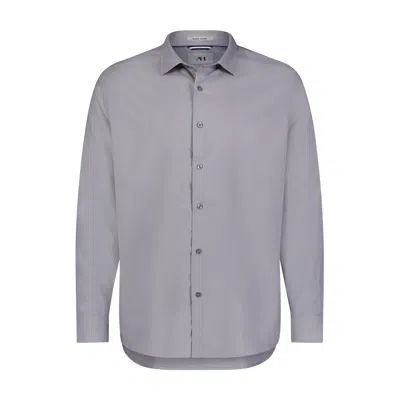 American Heritage Bamboo Tencel Stretch Shirt In Grey