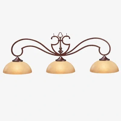 American Heritage Decorative Wrought Iron Light In Autumn Rustic;autumn Rustic