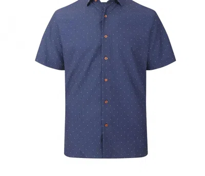 American Heritage Men's Performance Shirt In Cannes In Blue