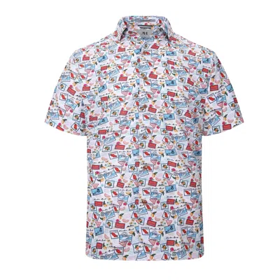 American Heritage Men's Performance Shirt In Kapalua In Multi