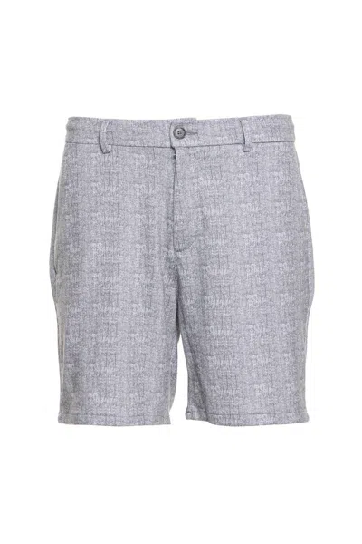 American Heritage Men's Vitality Performance Knit Shorts In Melange Grey