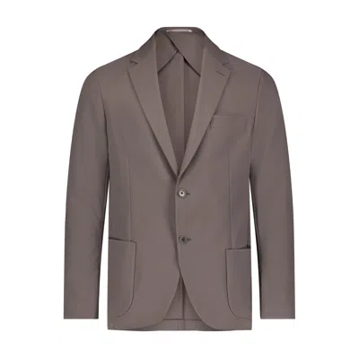 American Heritage Odyssey Performance Travel Jacket In Brown