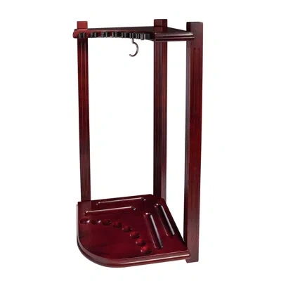 American Heritage Pool Cue Rack In Cherry