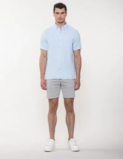 American Heritage Vintage Stone Shorts In White