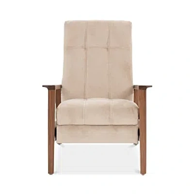 American Leather Callum Recliner In Haze Beige