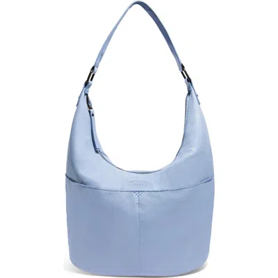 American Leather Co. Carrie Hobo Bag In Blue Aura