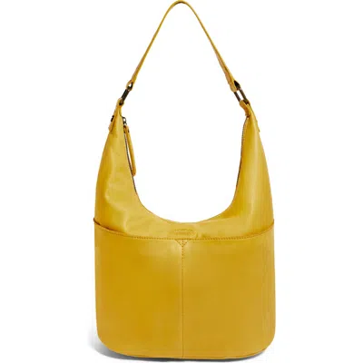 American Leather Co. Carrie Hobo Bag In Marigold