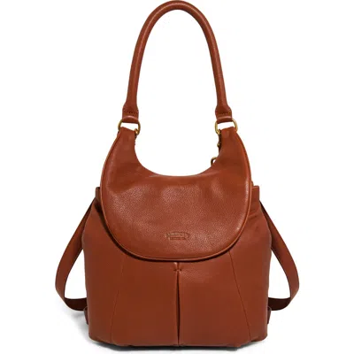 American Leather Co. Catalina Convertible Backpack In Brown