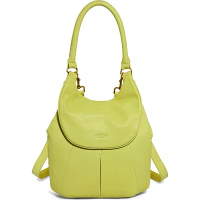 American Leather Co. Catalina Convertible Backpack In Green
