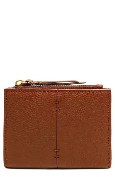 American Leather Co. Cleveland Leather Bifold Wallet In Brown