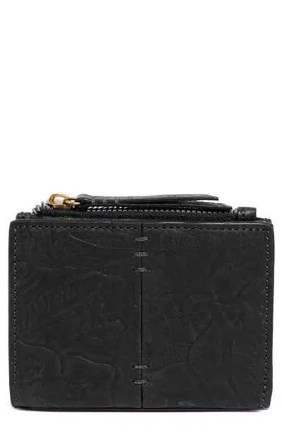 American Leather Co. Cleveland Leather Bifold Wallet In Black