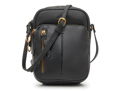 American Leather Co. Cleveland Leather Crossbody Bag In Black