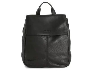 American Leather Co. Leather Backpack In Black