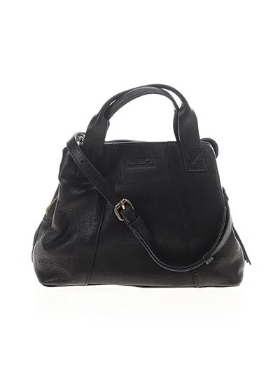 Pre-owned American Leather Co. Leather Satchel In Black