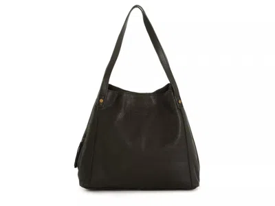 American Leather Co. Leather Shoulder Bag In Black