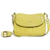American Leather Co. Marino Crossbody Bag In Orange