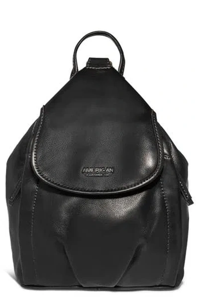 American Leather Co. Pierce Leather Backpack In Black