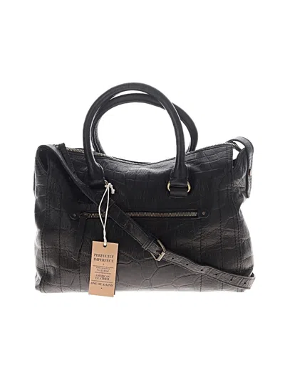 American Leather Co. Satchel In Black