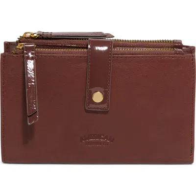 American Leather Co. Taylor Leather Wallet In Cordovan Smooth
