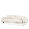 American Leather Cooks Sofa In Beacon Cream