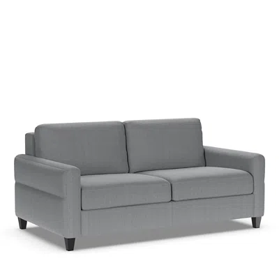 American Leather Gramercy Today Queen Sleeper Sofa In Hanson Charcoal