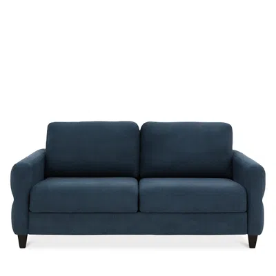 American Leather Gramercy Today Queen Sleeper Sofa In Hanson Indigo
