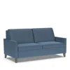 American Leather Harris Queen Comfort Sleeper In Archer Navy