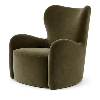 American Leather Kobe Swivel Chair