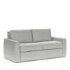 American Leather Langdon Two Seat Comfort Sleeper Sofa In Iris Fossil