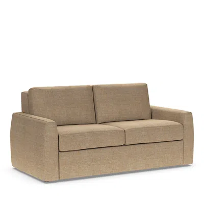 American Leather Langdon Two Seat Comfort Sleeper Sofa In Iris Yellowstone