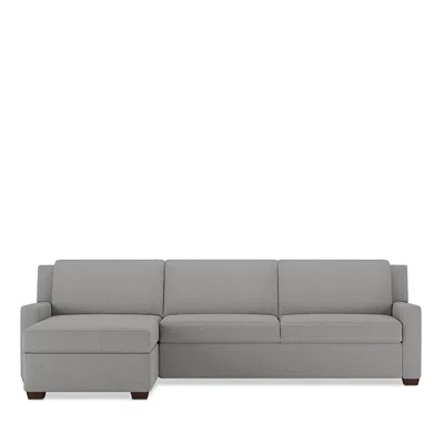 American Leather Lex 2-piece Sitting Sleeper Sofa - Exclusive In Vintage Belgian Gray (vb--)