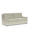 American Leather Lyons Queen Sleeper Sofa In Dakota Beige