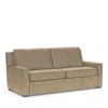 American Leather Lyons Queen Sleeper Sofa In Dakota Brown